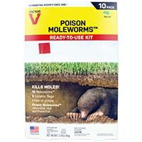 10PK POISON MOLE WORMS