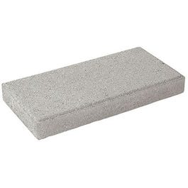Stepping Stone, Gray, Concrete, 2 x 8 x 16-In.