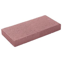 Stepping Stone, Red, Concrete, 2 x 8 x 16-In.
