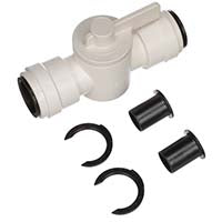 3/8OD QC STRAIGHT VALVE