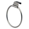 Towel Ring, Over The Cabinet/Drawer, Brushed Nickel