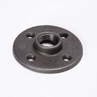 1/2 BLK FLR FLANGE