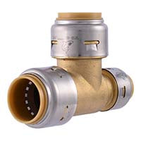 UR412A 3/4X3/4X1/2 SB TEE