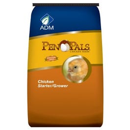 Pen Pals Chicken Starter Grower, Medicated, Crumble, 50-Lbs.