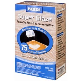 Super Glaze Epoxy, Ultra Gloss, 32-oz.