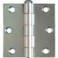 195651 V504 3X3 LP HINGE ZN