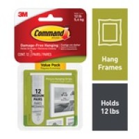 12PK MED WHT PIC STRIPS