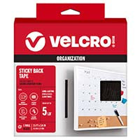 90081 3/4X15' VELCRO BLACK