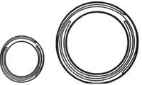 1" ZINC NI WELD RING