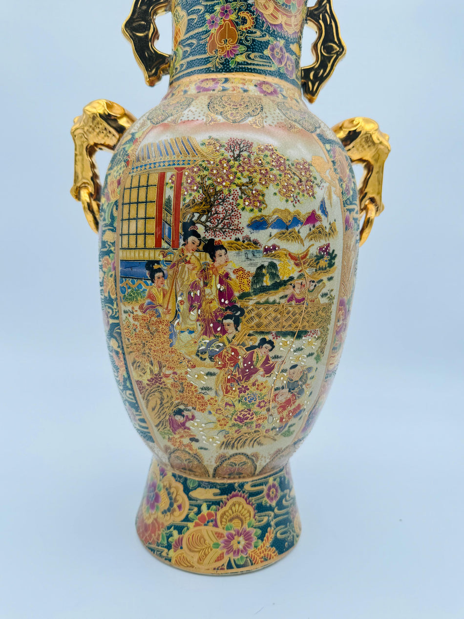 18" HAND PAINTED AND