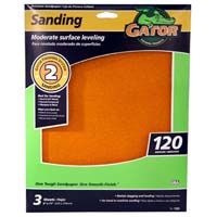 7263 9X11 120 SANDPAPER 3PK