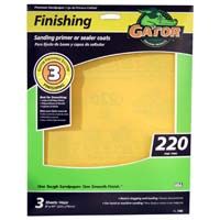 7266 9X11 220 SANDPAPER 3PK