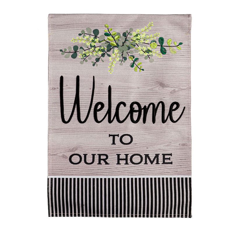 WOOD GRAIN WELCOME GARDEN