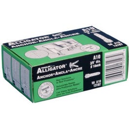 Alligator Masonry Anchors, Flush Mount, 3/8-In., 50-Pk.
