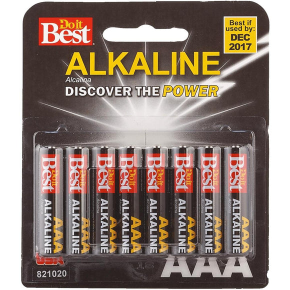 Do it Best AAA Alkaline Battery (8-Pack)