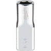 Milwaukee 1/4 In. Drive 6 mm 6-Point Shallow Metric Socket with FOUR FLAT Sides