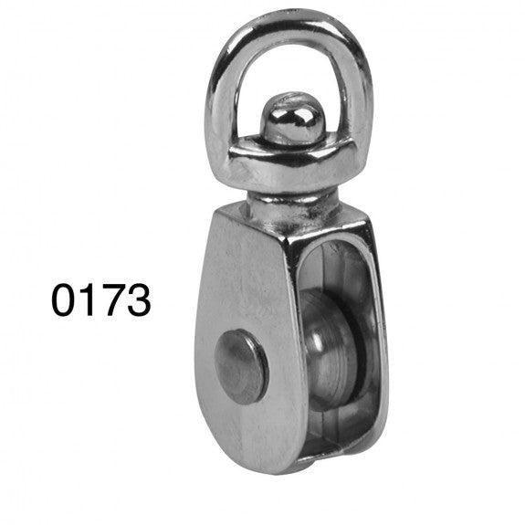 Apex Campbell 1" Pulley, Single Sheave, Swivel Eye, #0173