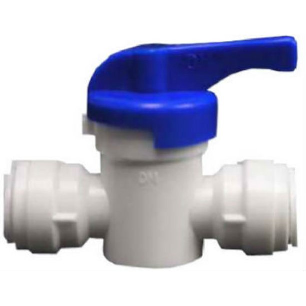 Watts® PL-3011 Quick Connect Straight Ball Valve, 1/4" x 1/4"
