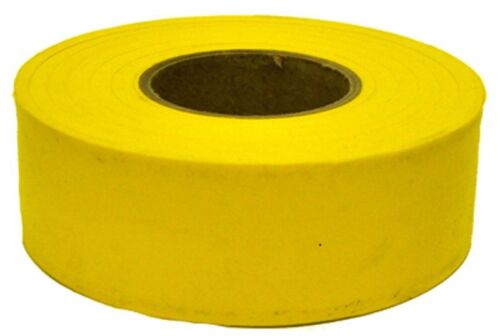Irwin Flagging Tapes, Yellow 300' x 3"
