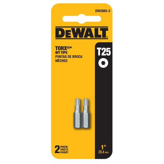 Dewalt T25 Torx® 2" Power Bit
