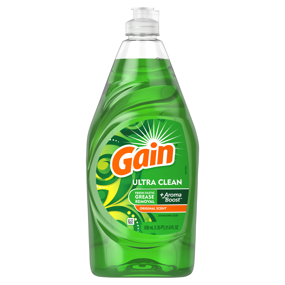 Gain Original Liquid Dish Soap 8 Oz