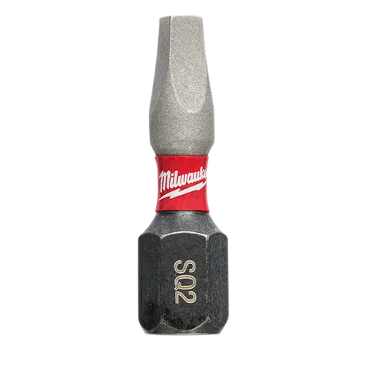 Milwaukee SHOCKWAVE™ Impact Square Bits 2" #2