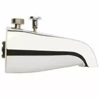 Plumb Pak Bathtub Spout With Outlet For Personal Shower 3/4" I.P.S. With Reducer Bushing For 3/4" Or 1/2" P