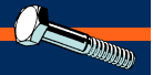 Midwest Fastener Grade 5 Coarse Hex Cap Screws 1/4-20" x 1/2"