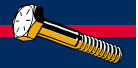 Midwest Fastener Grade 8 Coarse Hex Cap Screws 5/8-11" x 3"