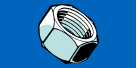 Midwest Fastener Coarse Finished Hex Nuts 1/2-13"