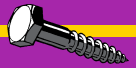 Midwest Fastener Hex Lag Screws 3/8" x 5"