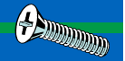 Midwest Fastener Phillips Flat Machine Screws 1/4-20" x 1"