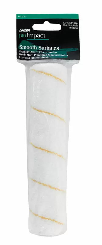Linzer Jumbo Mini Roller Cover for Smooth Surfaces 6-1/2" X 1/4"