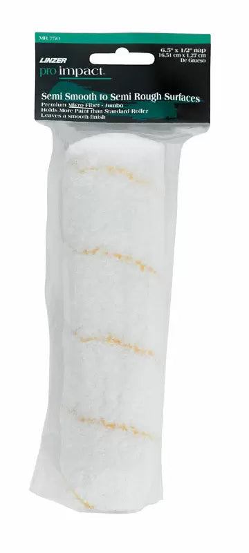 Linzer Jumbo Mini Roller Cover Semi-Rough 6-1/2" X 1/2"