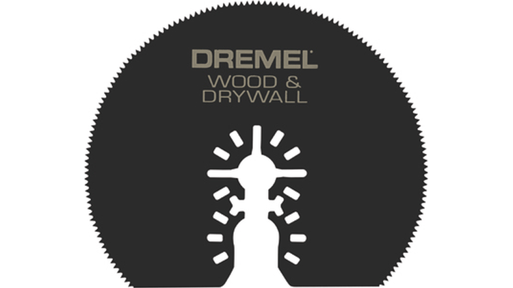 Dremel MM450U Universal Dual Interface Oscillating Wood & Drywall Saw Blade (Single-Pack) 3 in.