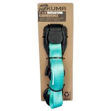 Everest Kuma 1" x 6' 300 lb WLL Reflective Cambuckle Tie-Down with Safety S-Hooks 1-Pack