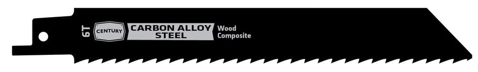 Century Drill And Tool Alloy Reciprocating Saw Blade 6t X 6″