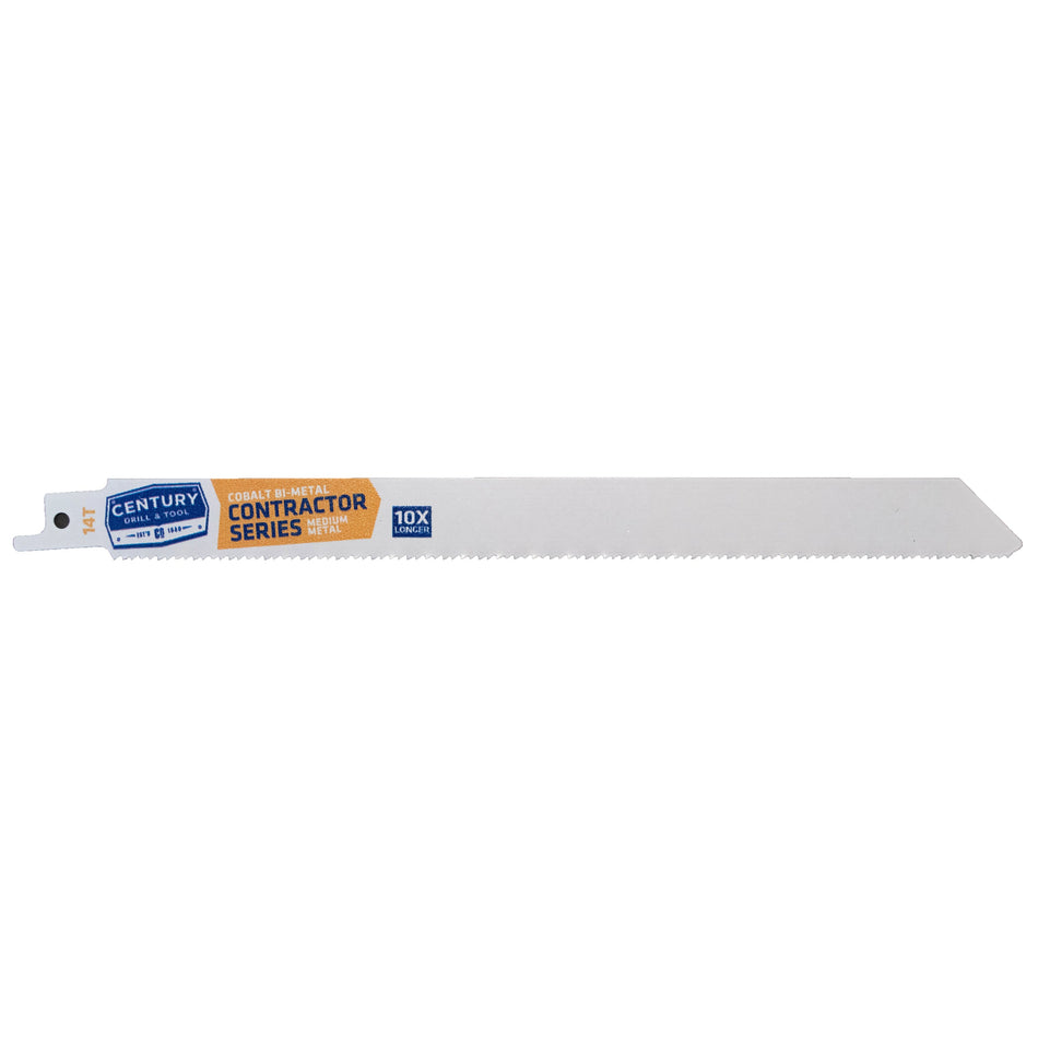Century Drill And Tool Contractor Series Reciprocating Saw Blade 14t X 9″