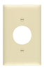 Pass & Seymour Single Receptacle Openings, One Gang, Ivory