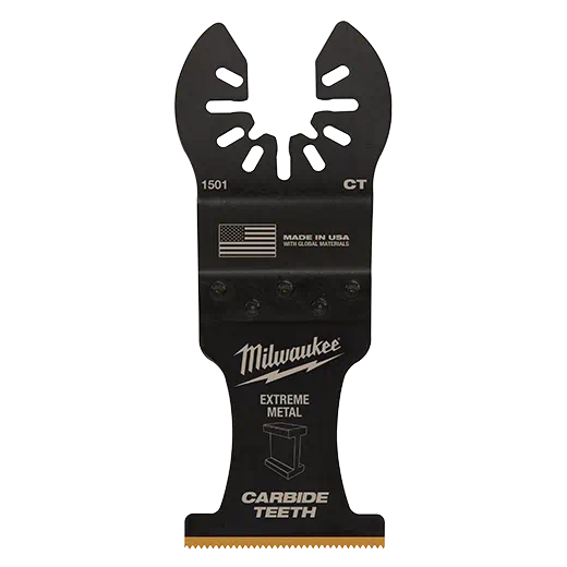 Milwaukee® Open-Lok™ 1-3/8" Titanium Enhanced Carbide Teeth Metal Blade 3pk