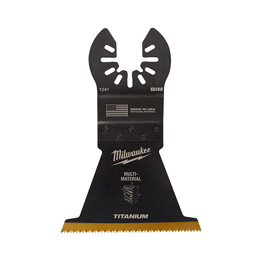 Milwaukee® Open-Lok™ 2 1/2" Titanium Enhanced Bi-Metal Multi-Material Blade 3pk