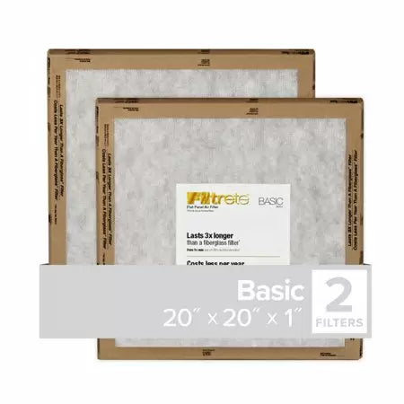 Filtrete™ Basic Air Filters  20" x 20" x 1"