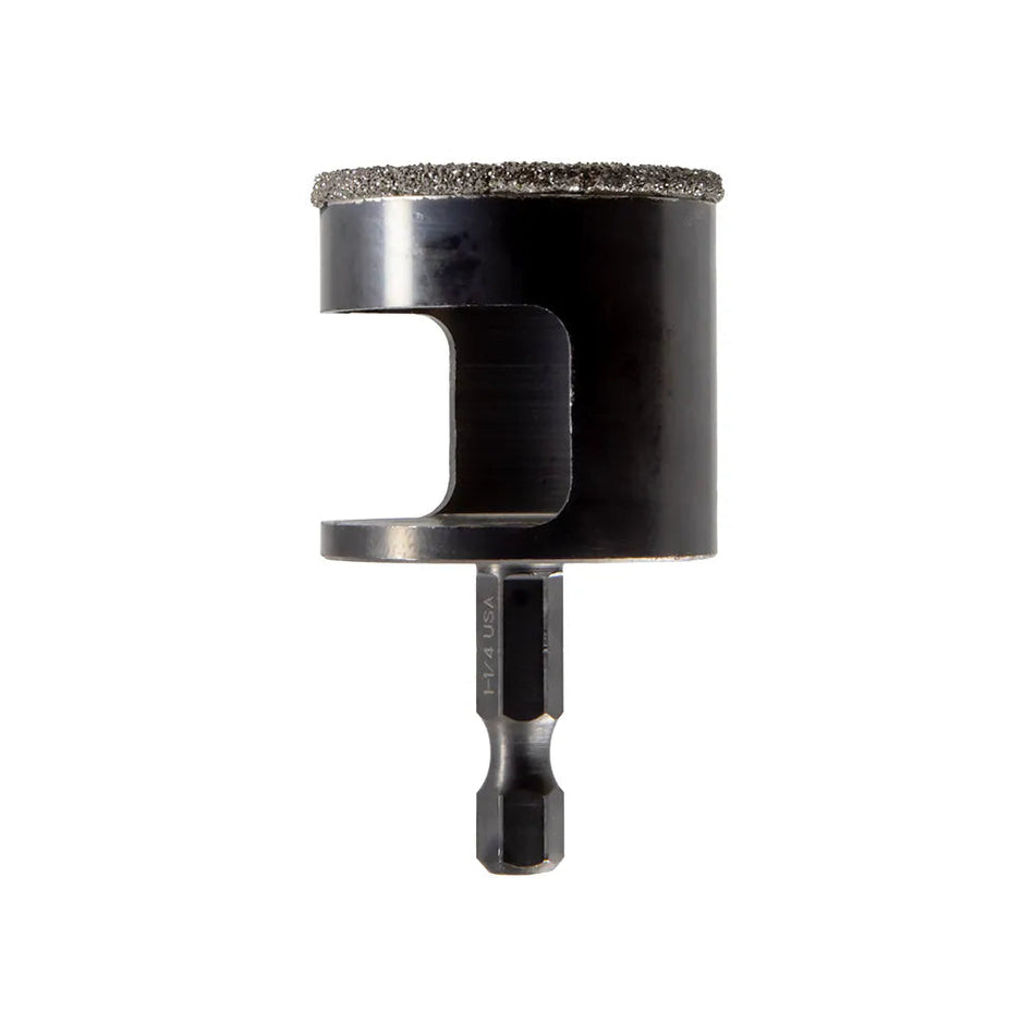 Spyder Diamond Edge Hole Saw Bit 1-1/4" w/ 1/4" HEX Drive