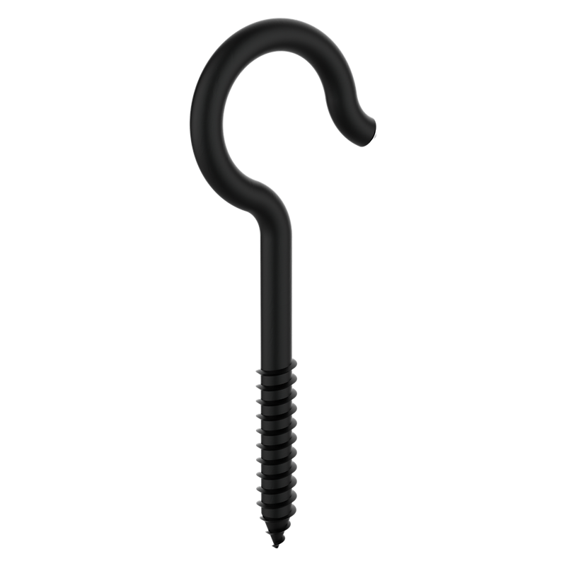 National Hardware Ceiling Hooks #3, 4-1/8", Storm Shine