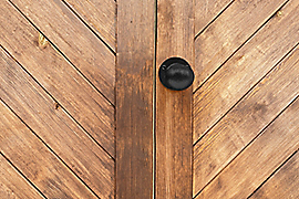 National Hardware Decorative Knob Pull 2.87", Black