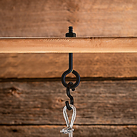 National Hardware Eye Bolt 1/2" x 8", Storm Shine