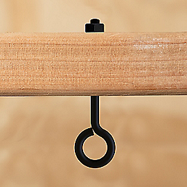 National Hardware Eye Bolt 3/8" x 6", Storm Shine