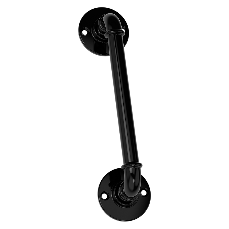 National Hardware Industrial Pipe Handle 10.5", Black