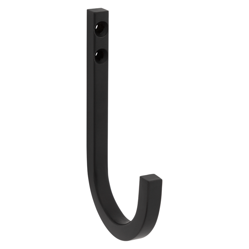 National Hardware Reed Multipurpose Hook 4", Matte Black