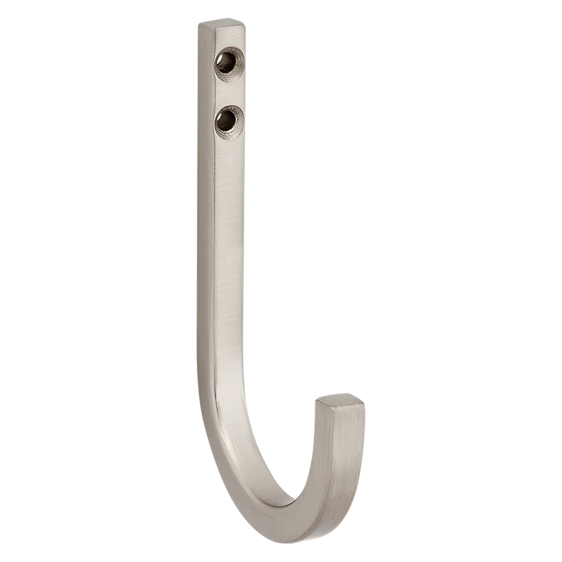 National Hardware Reed Multipurpose Hook 4", Satin Nickel